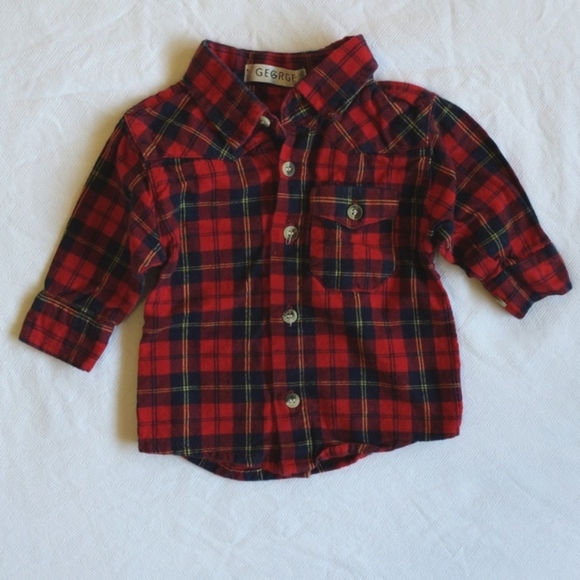 george christmas winter outfit matching set 3 months baby boy - Picture 2 of 11